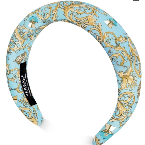 Authentic Versace Dylan Turquoise headband NWT main image 3